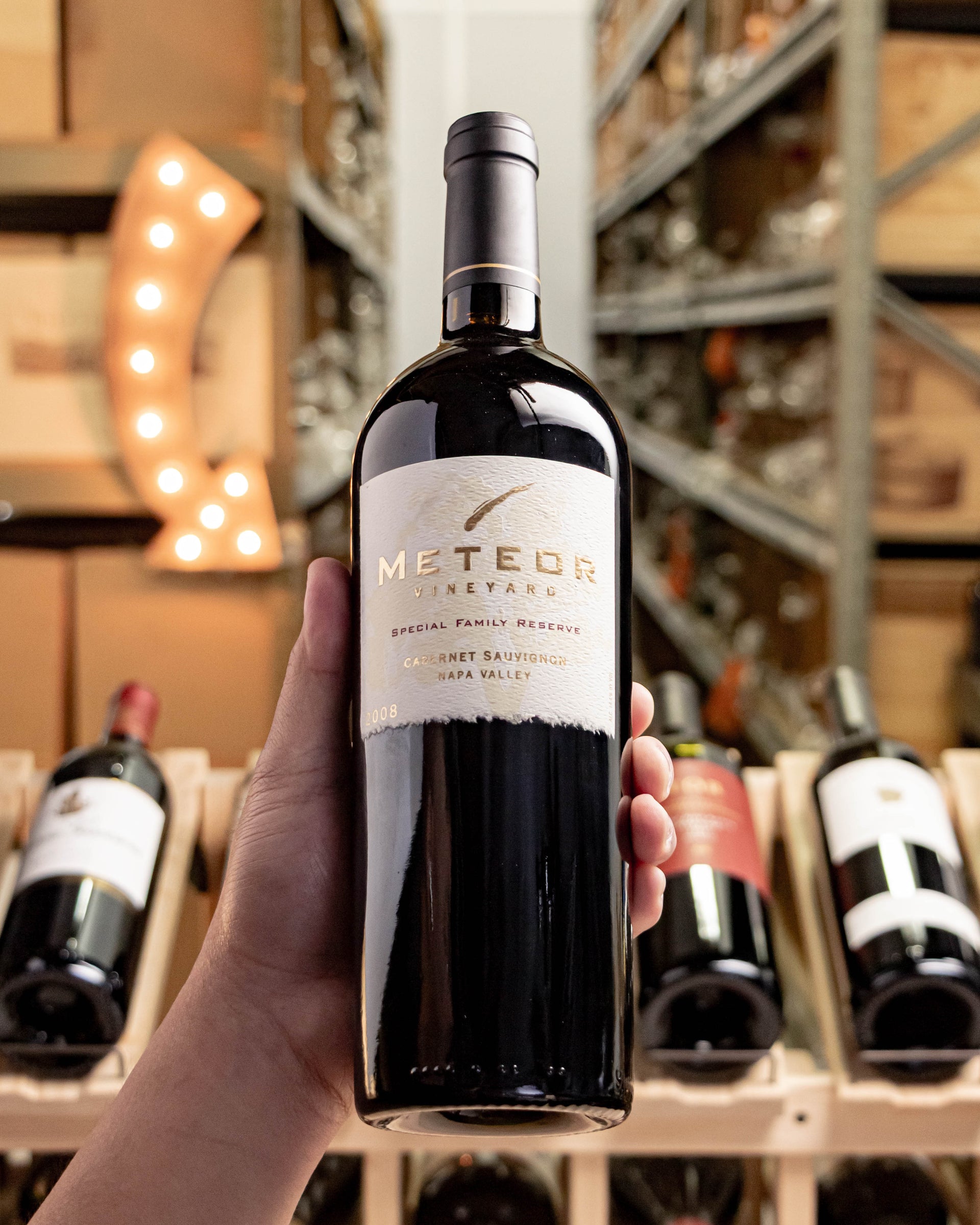 Meteor Vineyard Cabernet Sauvignon Special Family Reserve Napa Valley 2008