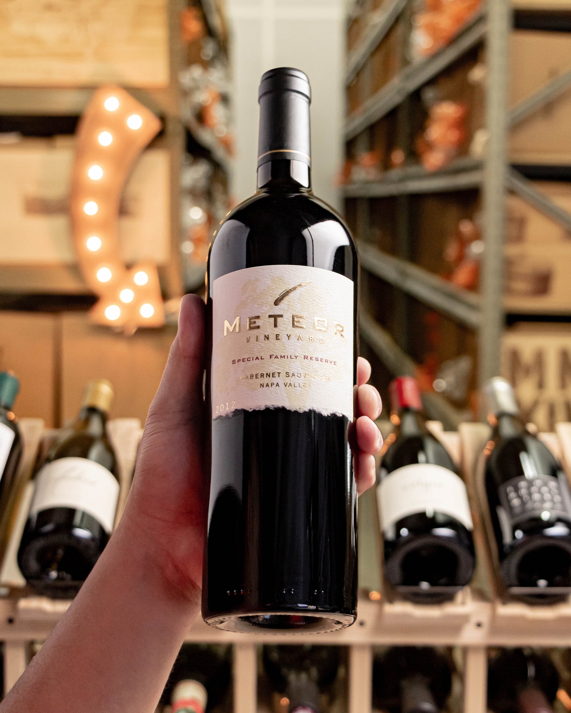 Meteor Vineyard Special Family Reserve Cabernet Sauvignon Napa Valley 2012