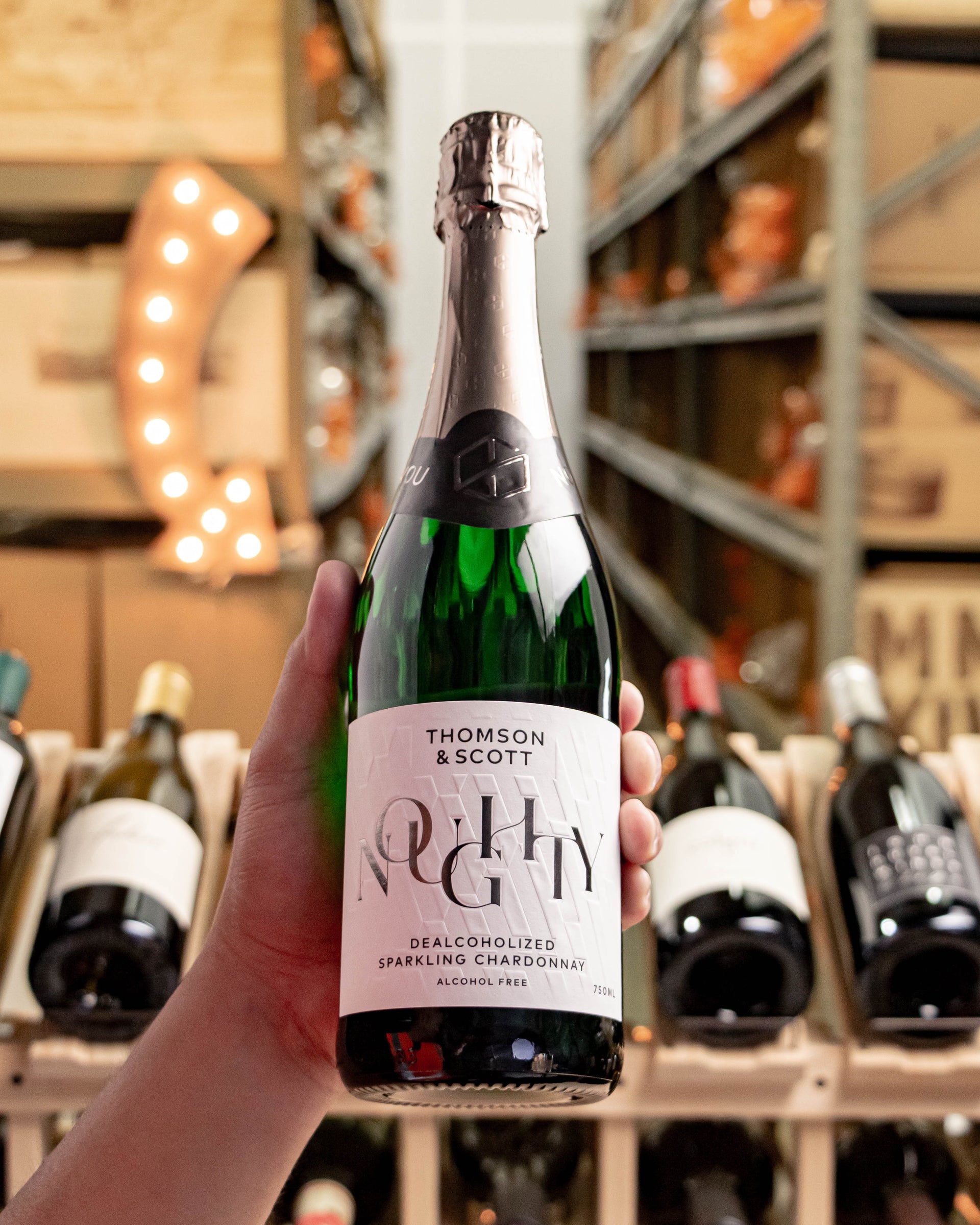 Noughty Sparkling Chardonnay Non-Alcoholic La Mancha NV