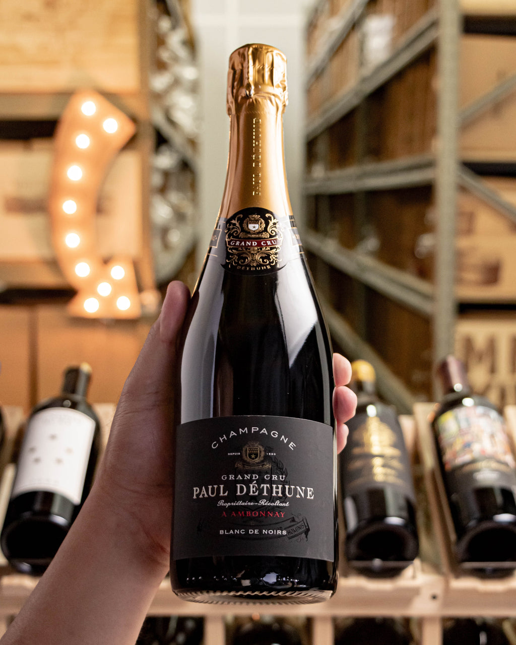 Champagne Paul Déthune Blanc de Noirs Brut Grand Cru NV – First Bottle ...