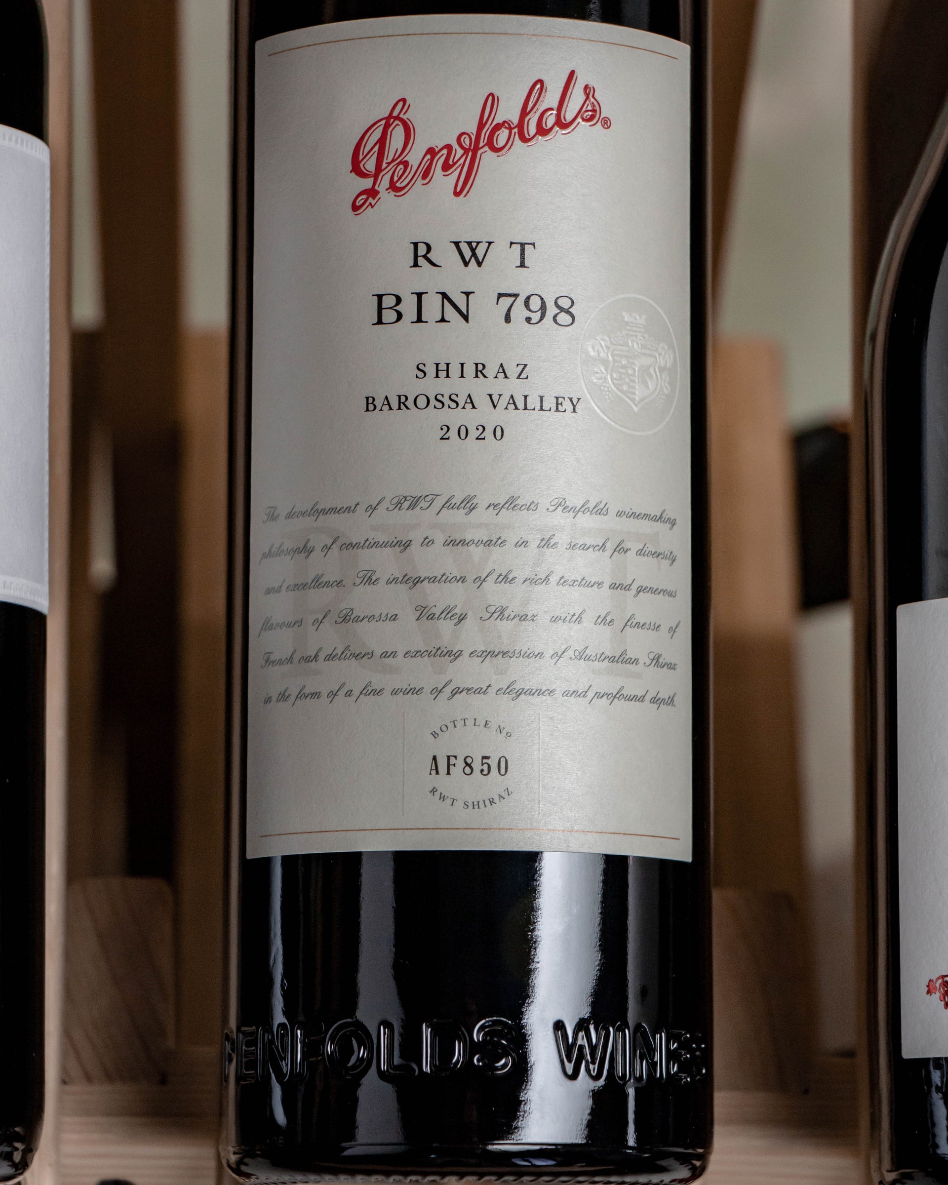 Penfolds Shiraz RWT Bin 798 South Australia 2020