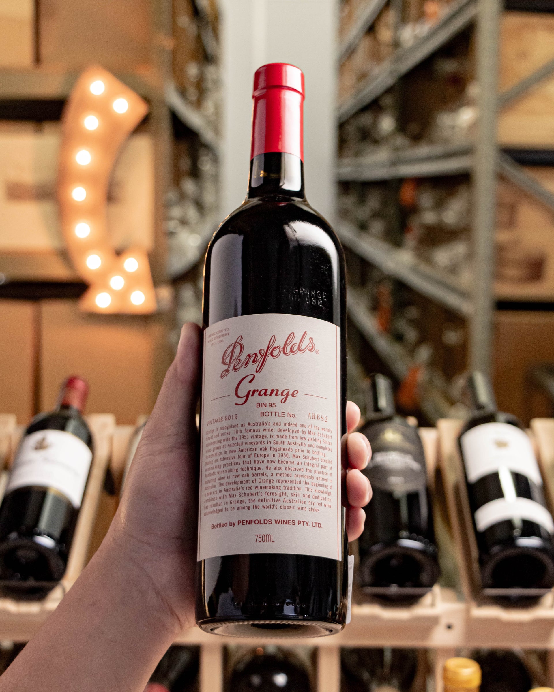 Penfolds Grange South Australia 2012