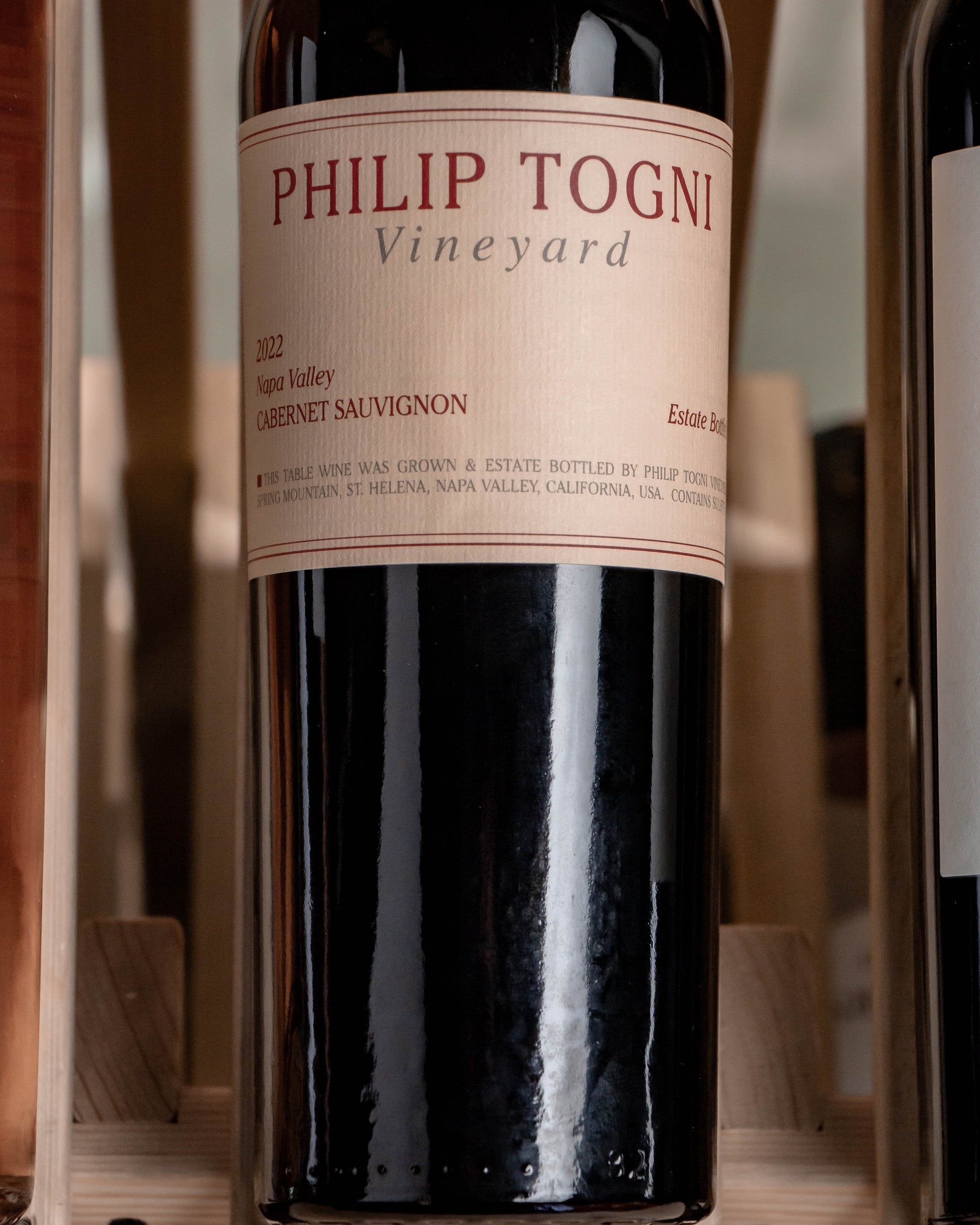 Philip Togni Cabernet Sauvignon Philip Togni Estate Vineyard Spring Mountain District Napa Valley 2022