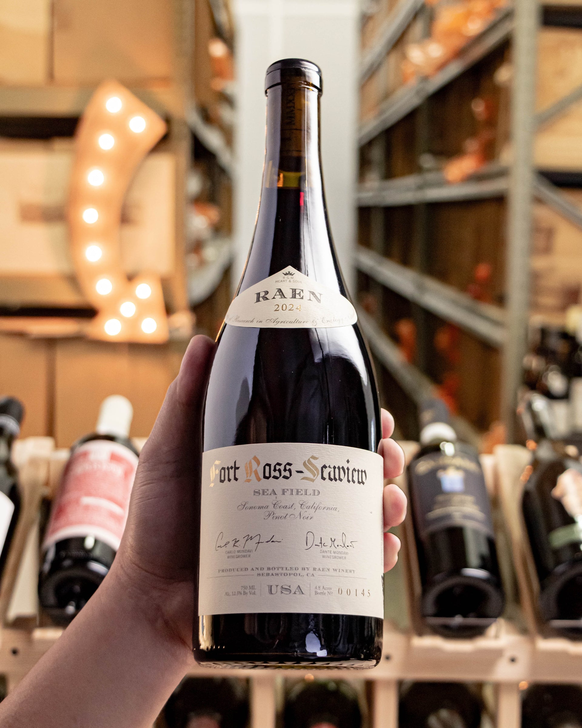Raen Pinot Noir Sea Field Fort-Ross Seaview 2024