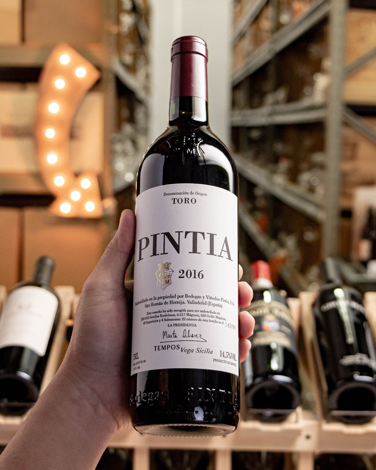 Vega Sicilia Pintia Toro 2016