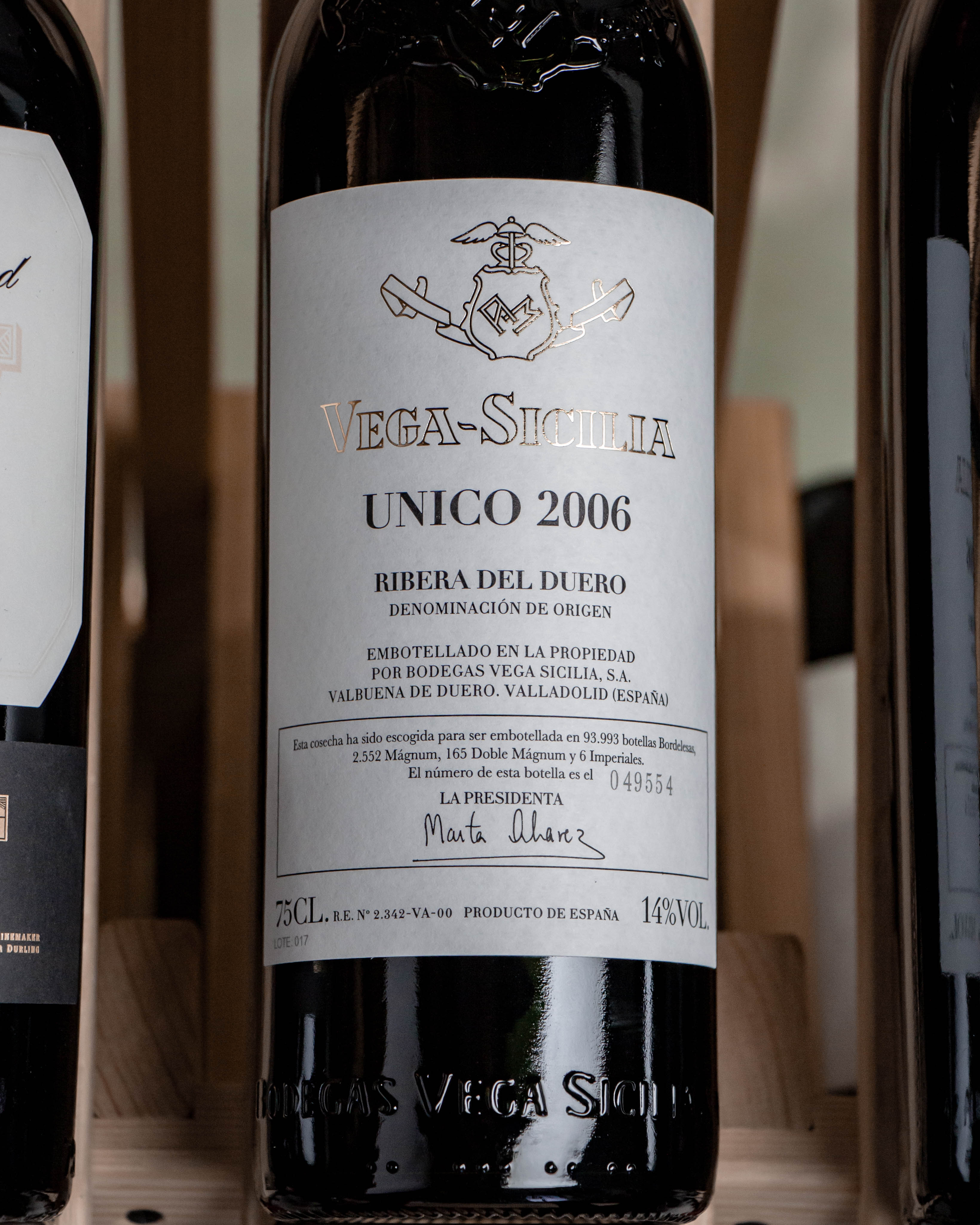 Vega Sicilia Unico 2003 ベガシシリア・ウニコ2本2006 Vega Sicilia Único Ribera del Duero 2006 – First Bottle Wines