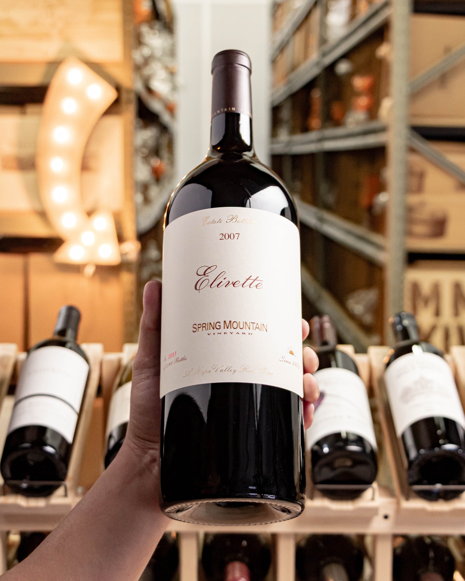 Spring Mountain Vineyard Red Blend Elivette Spring Mountain District Napa Valley 2007 (Magnum 1.5L)