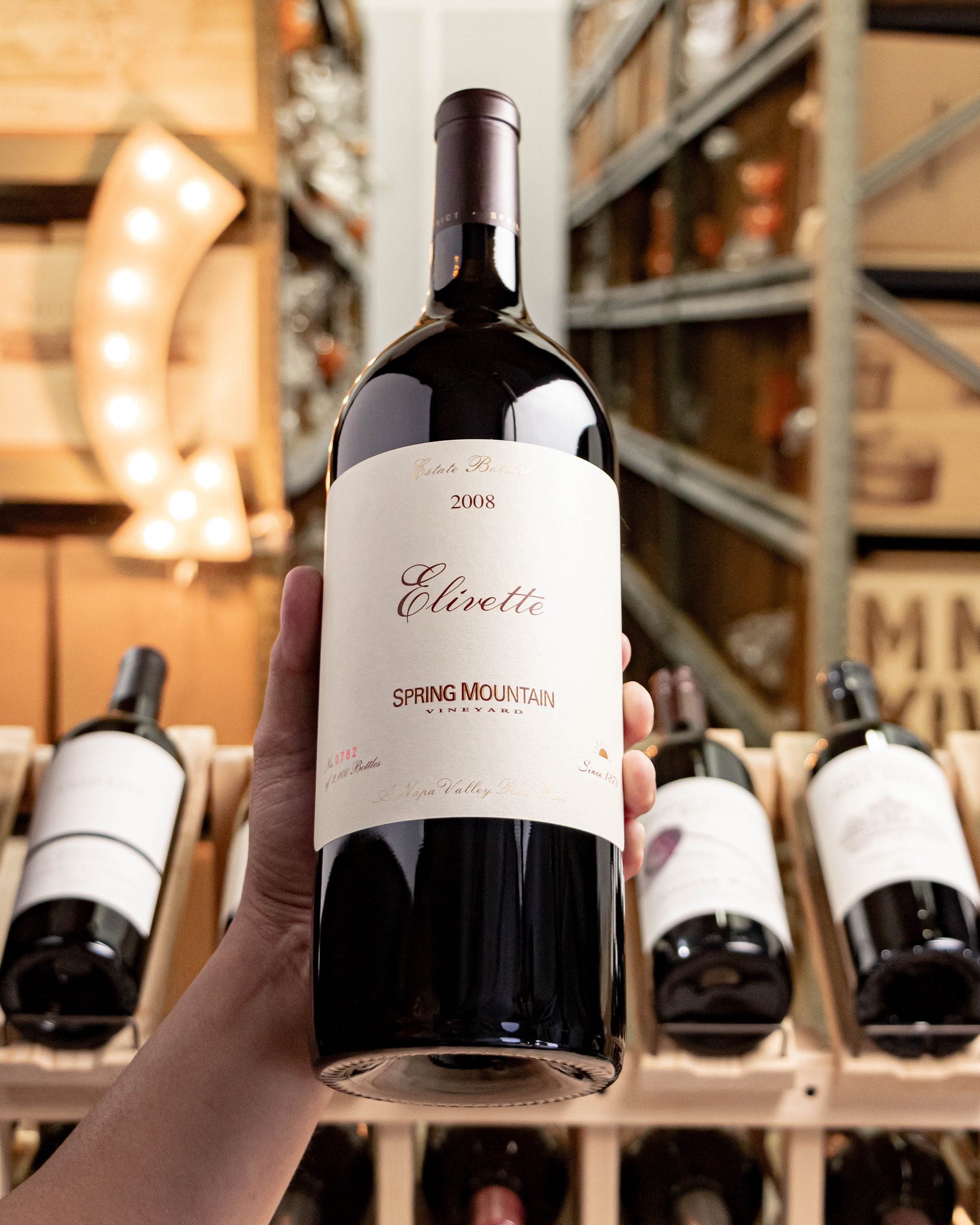 Spring Mountain Vineyard Red Blend Elivette Spring Mountain District Napa Valley 2008 (Magnum 1.5L)