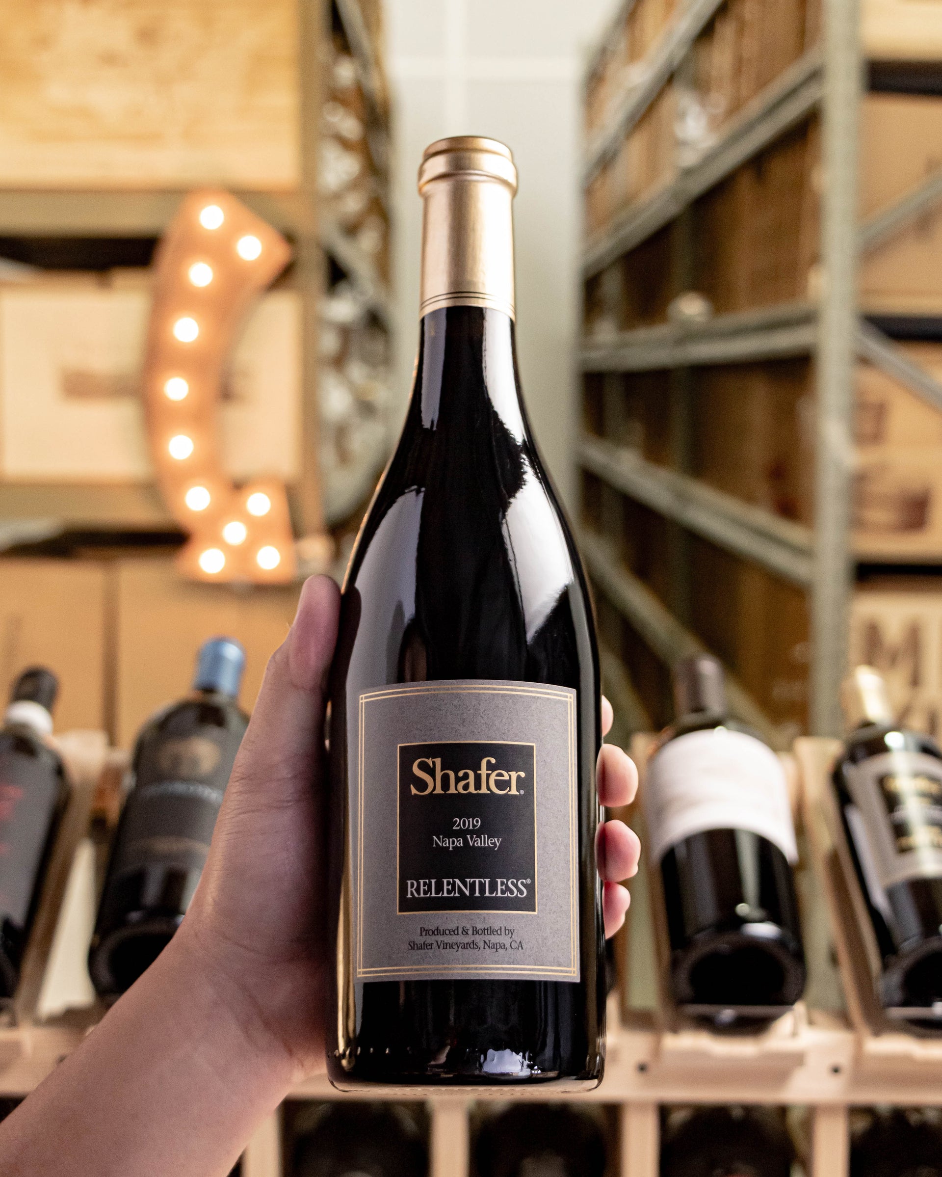 Shafer Syrah Relentless Napa Valley 2019