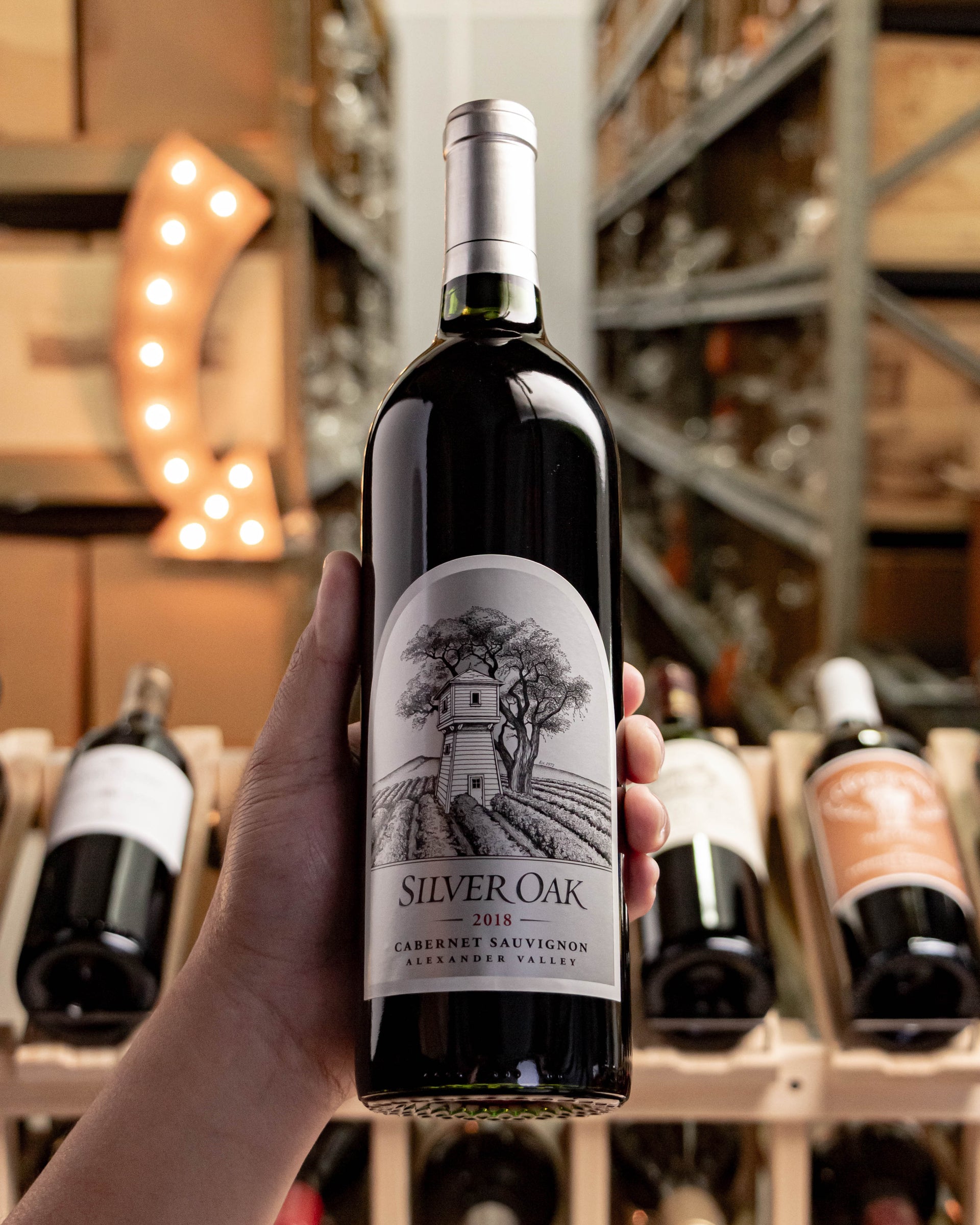 Silver Oak Cellars Cabernet Sauvignon Alexander Valley 2018