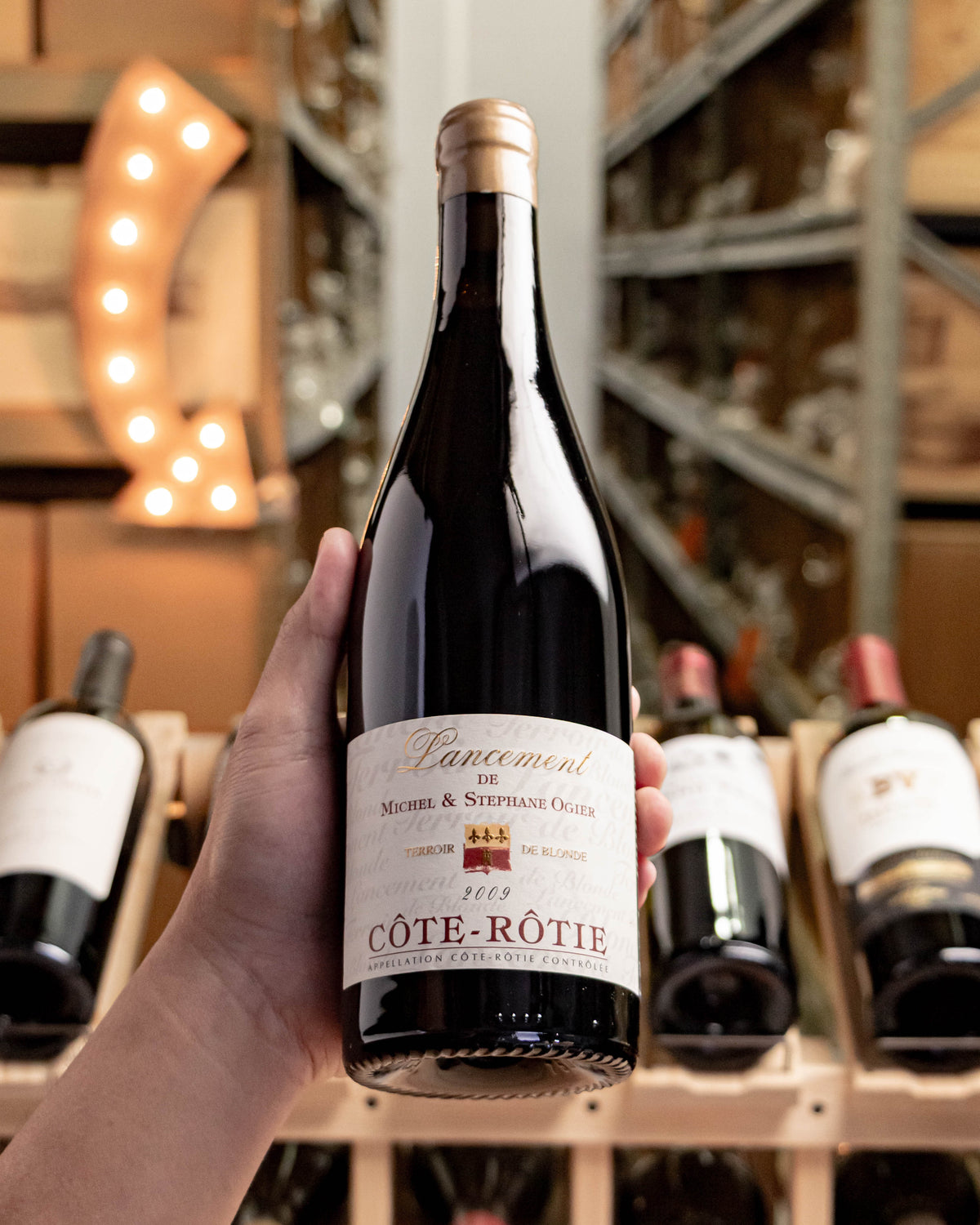 Stéphane Ogier Lancement Côte-Rôtie 2009