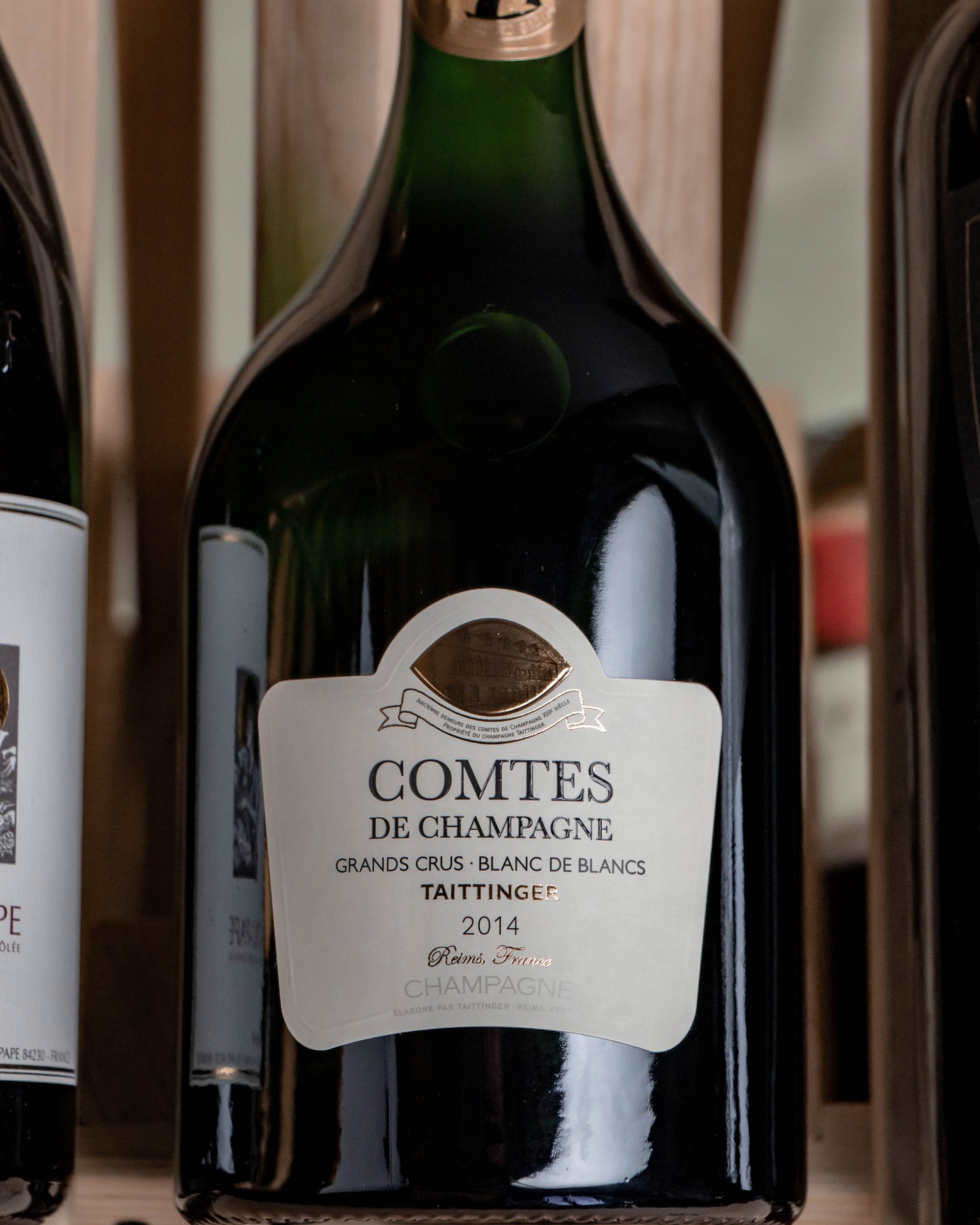 Champagne Taittinger Blanc de Blancs Comtes de Champagne Brut Grand Cru 2014