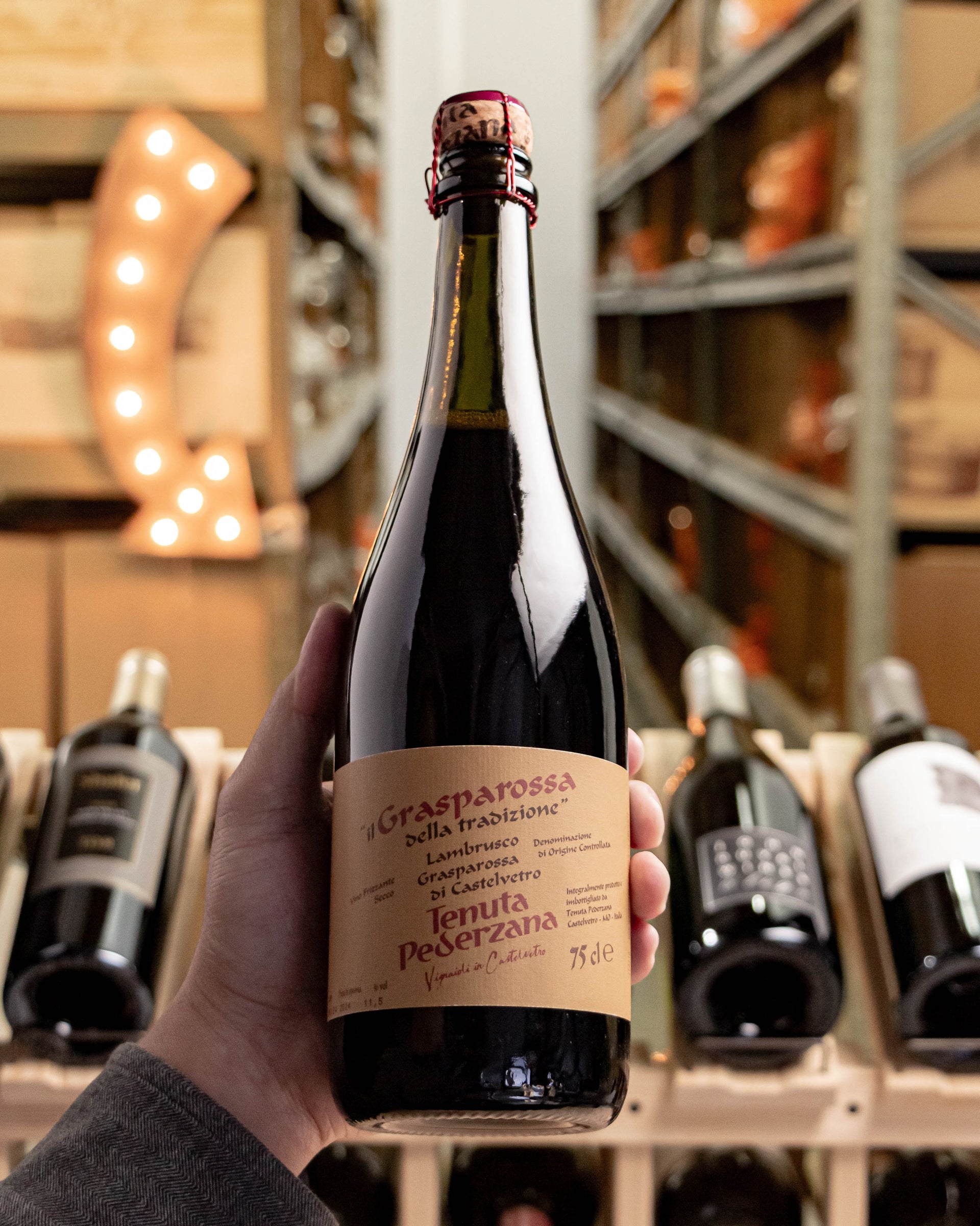 Tenuta Pederzana Lambrusco Grassparossa Castelvetro Il Grassparossa della Tradizione Secco 2022