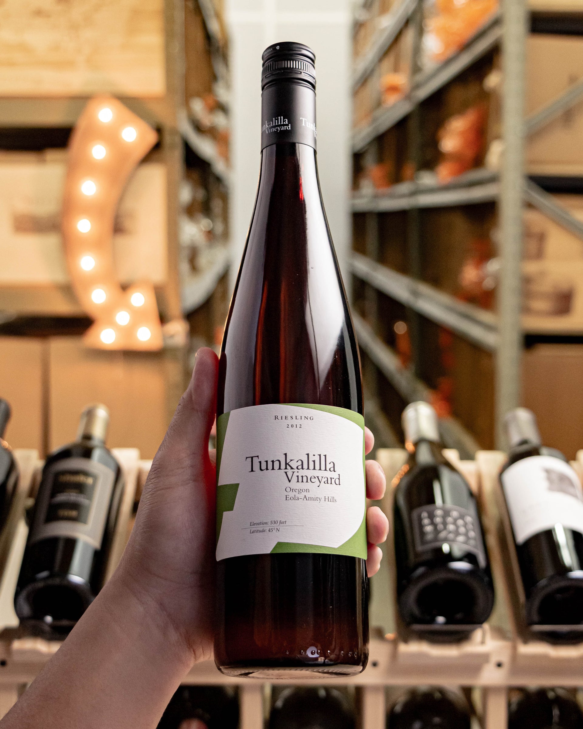 Tunkalilla Riesling Eola-Amity Hills 2012