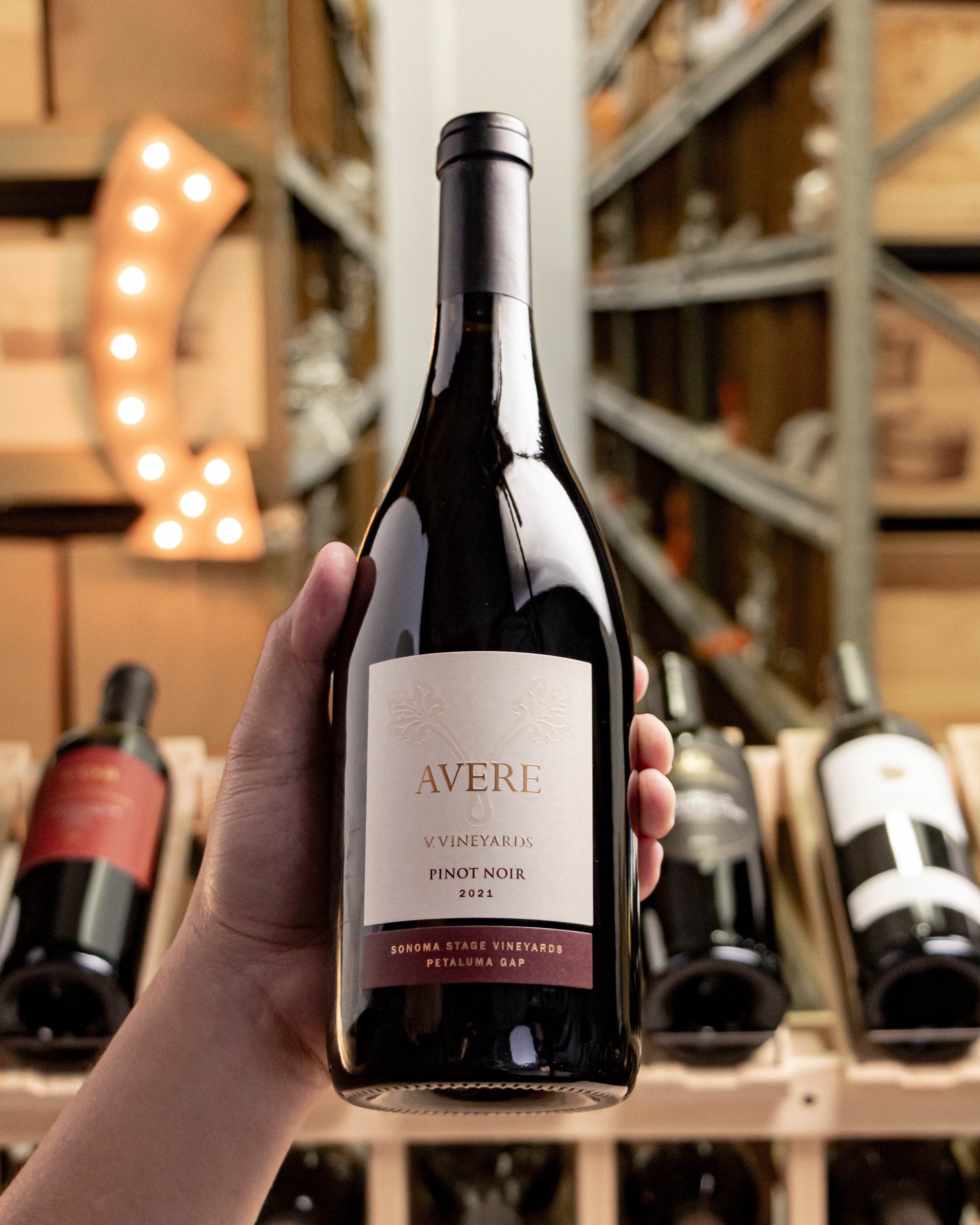 V. Vineyards Pinot Noir Avere Sonoma Stage Petaluma Gap 2021