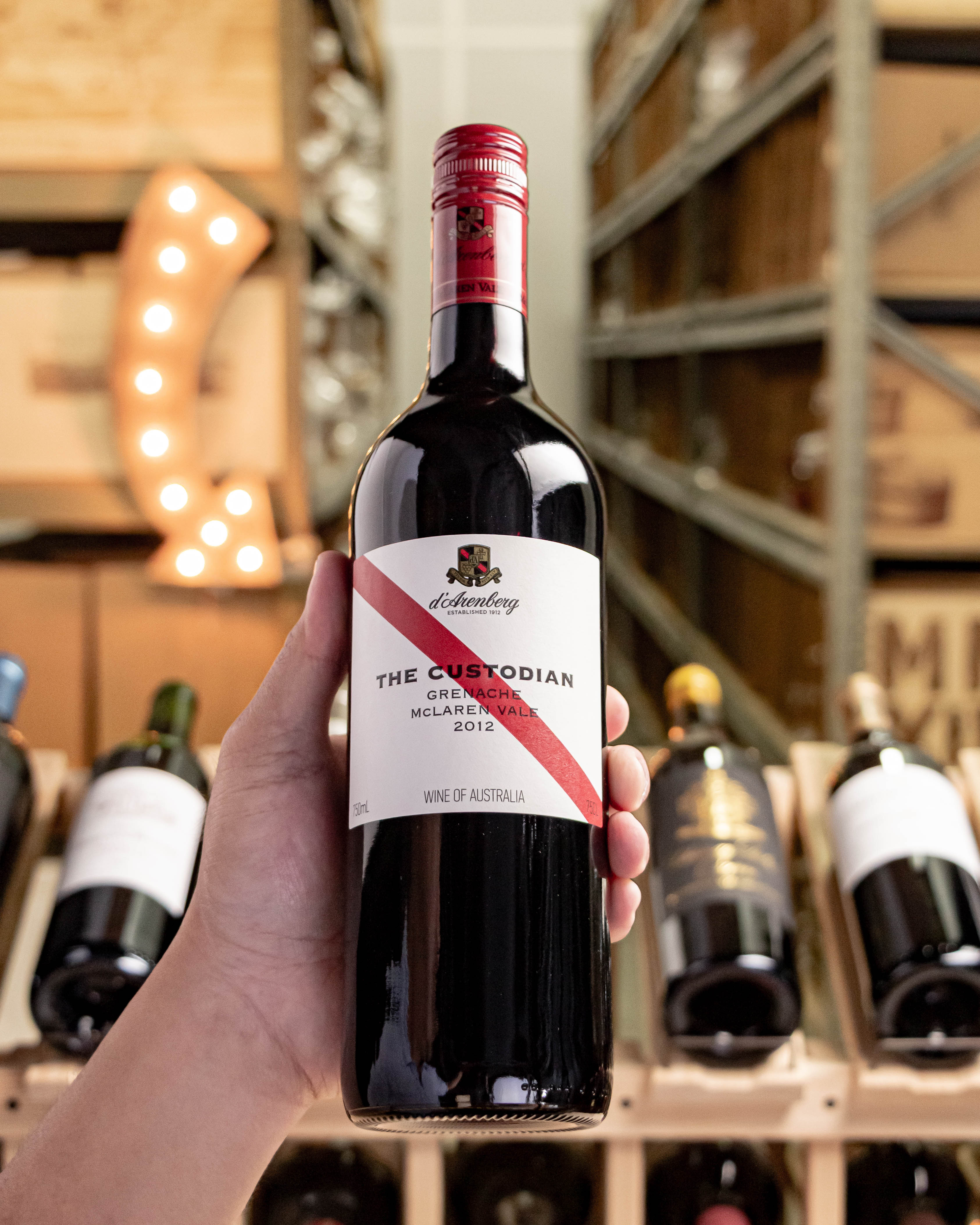 d'Arenberg Grenache The Custodian McLaren Vale 2012 – First Bottle